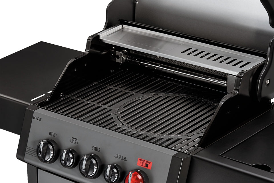 Gas grill Enders Hyde 3 SIKR Turbo 3 burners, side cooker, FREEBIES Power 17.2 kW