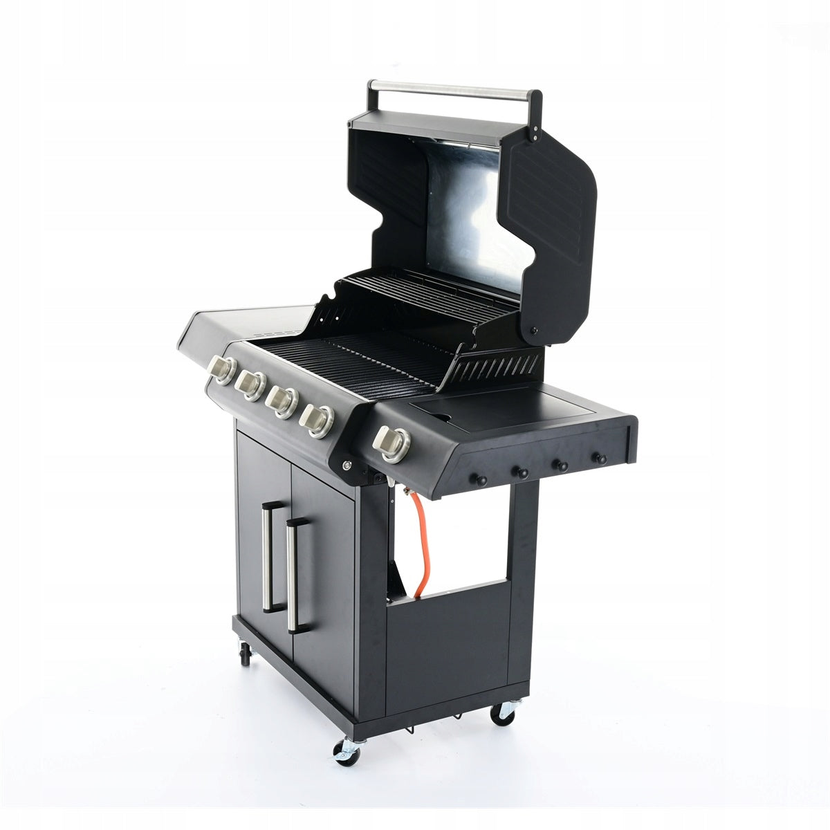 Gas grill Riwall GARDEN RGG 41 EXCL 17 kW cast iron grate Grill width 133 cm