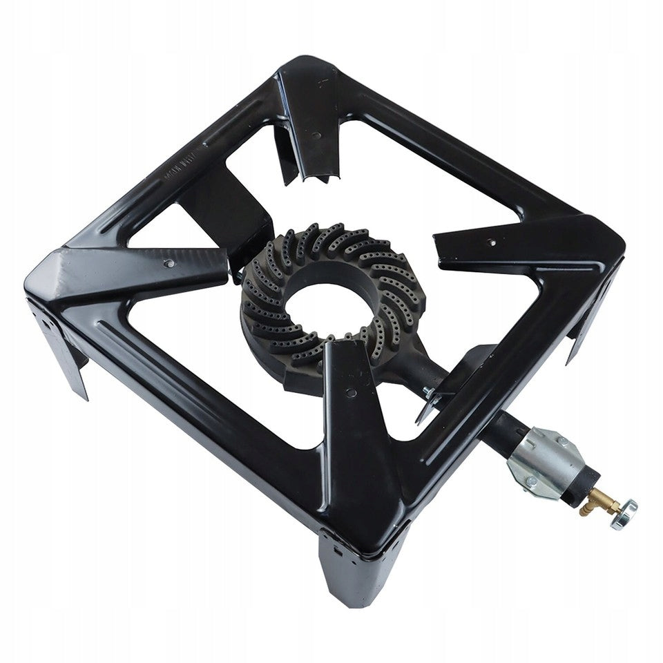 Gas stool OMAC Drago 8,5 kW cast iron burner 40x40 cm Italian Manufacturer code 230
