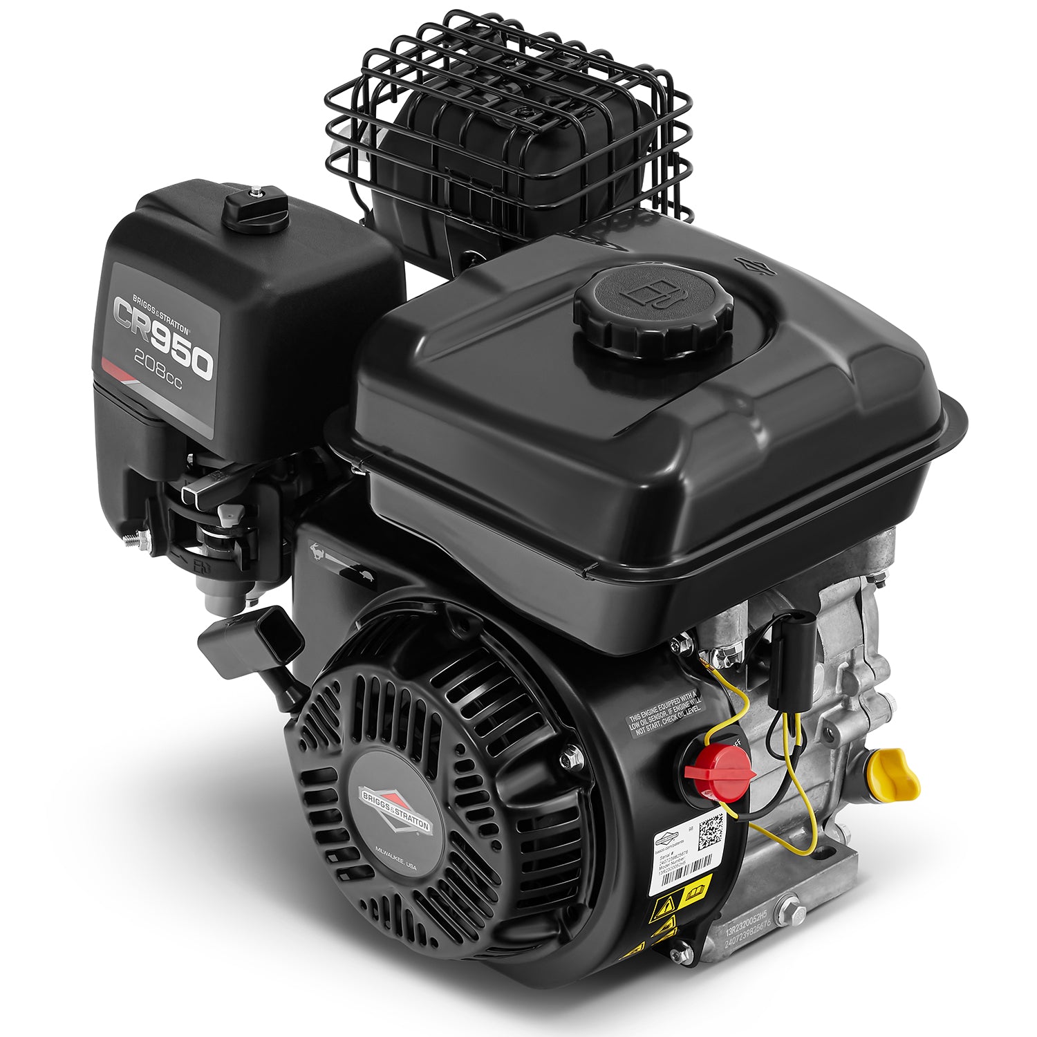 Gasoline engine Briggs&Stratton CR950 208cc horizontal shaft 19 mm Batteries included no