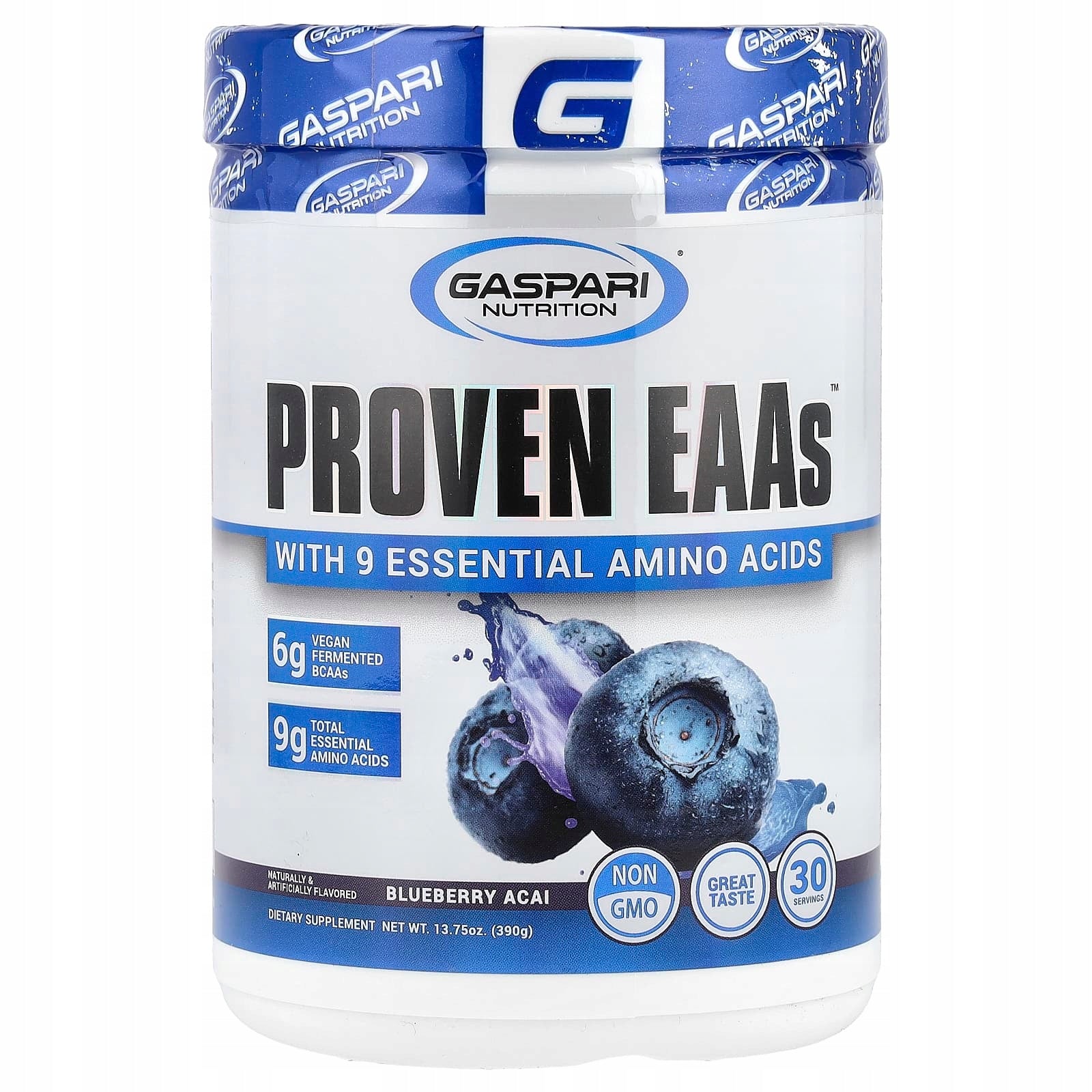 Gaspari Nutrition, Proven EAA with 9 essential amino acids, aca berry