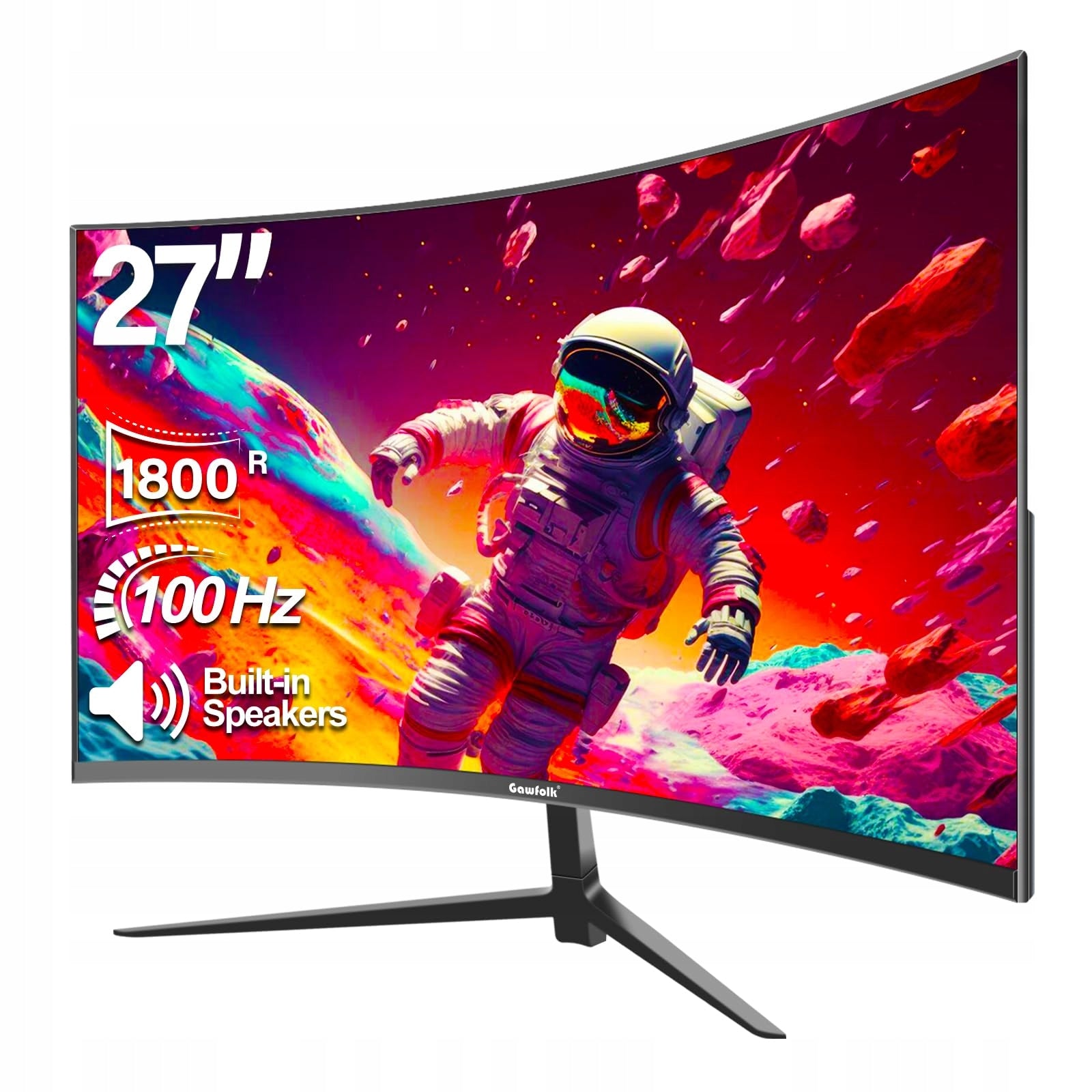 Gawfolk GF270H 27" LED Monitor 1920 x 1080 px VA 100Hz MO508
