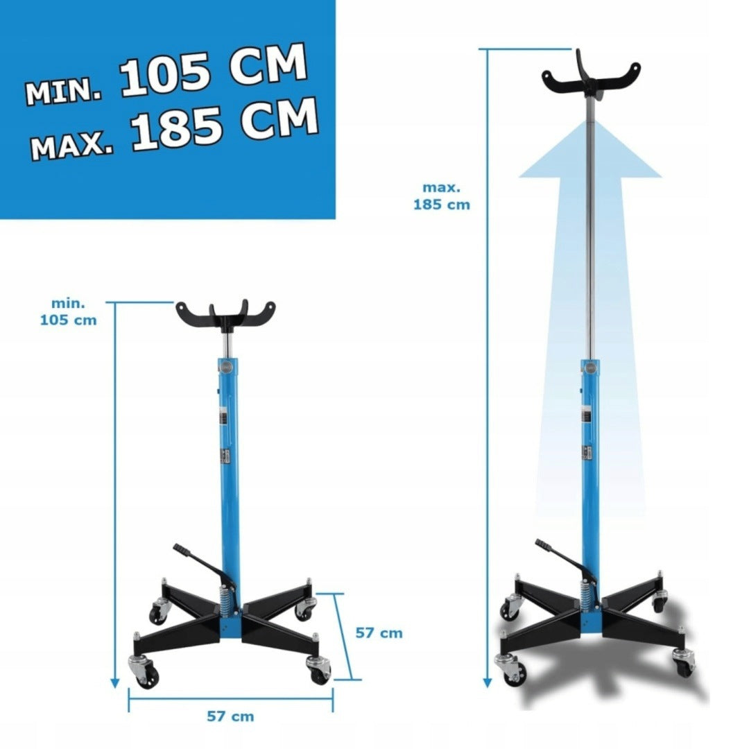 Gearbox and Engine Lift 500kg BITUXX Hydraulic Mobile Brand Bituxx