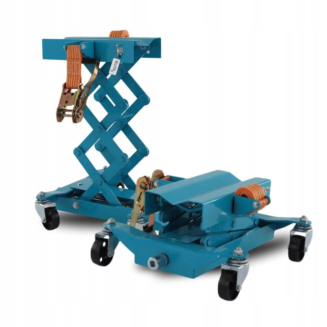 Gearbox lift 200kg Bituxx wheels belt workshop