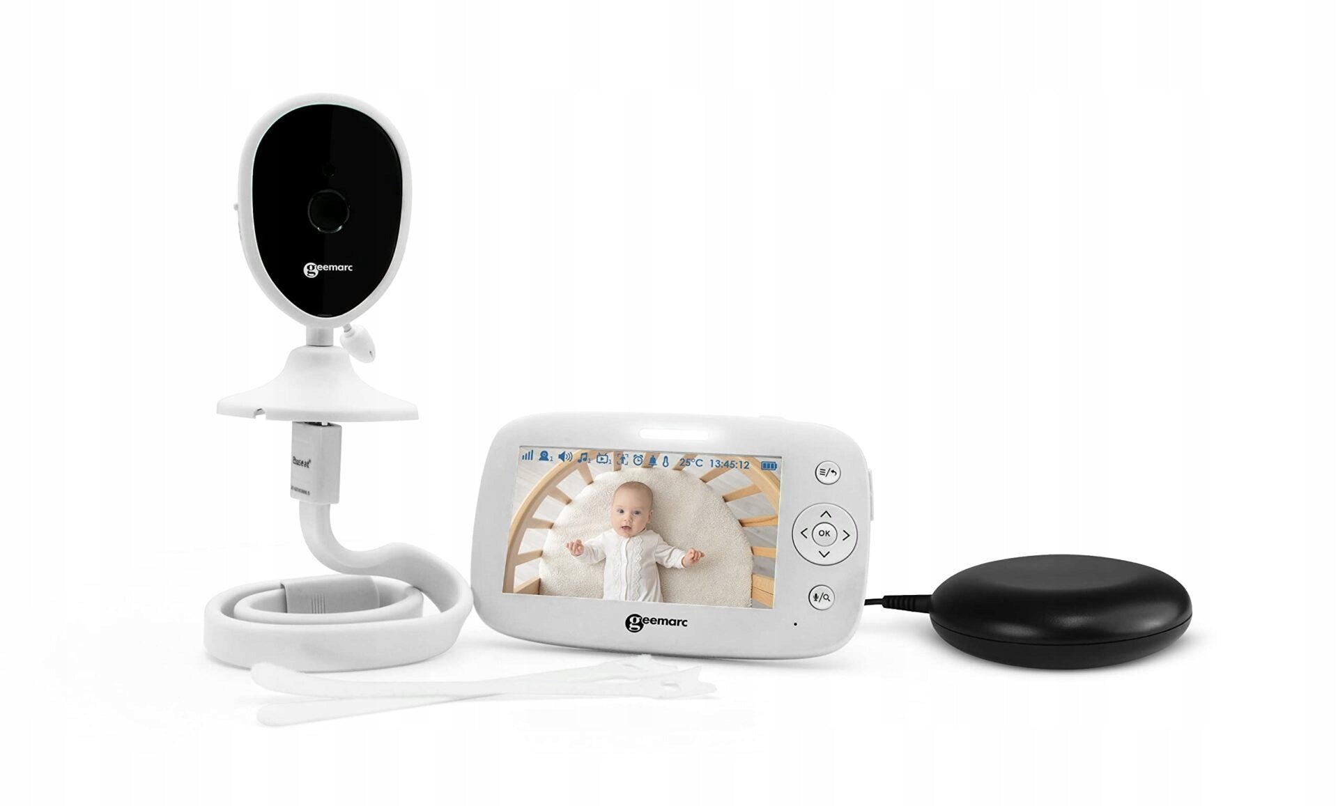Geemarc Amplicall Sentinel - Children's monitor with 95dB alarm and wi cushion