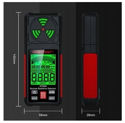 Geiger counter Habotest HT627 Power supply batteries