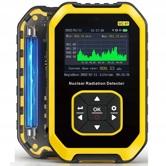 Geiger counter radiation tester dosimeter GC01LCD and AKU Manufacturer code SRB-4048274155886