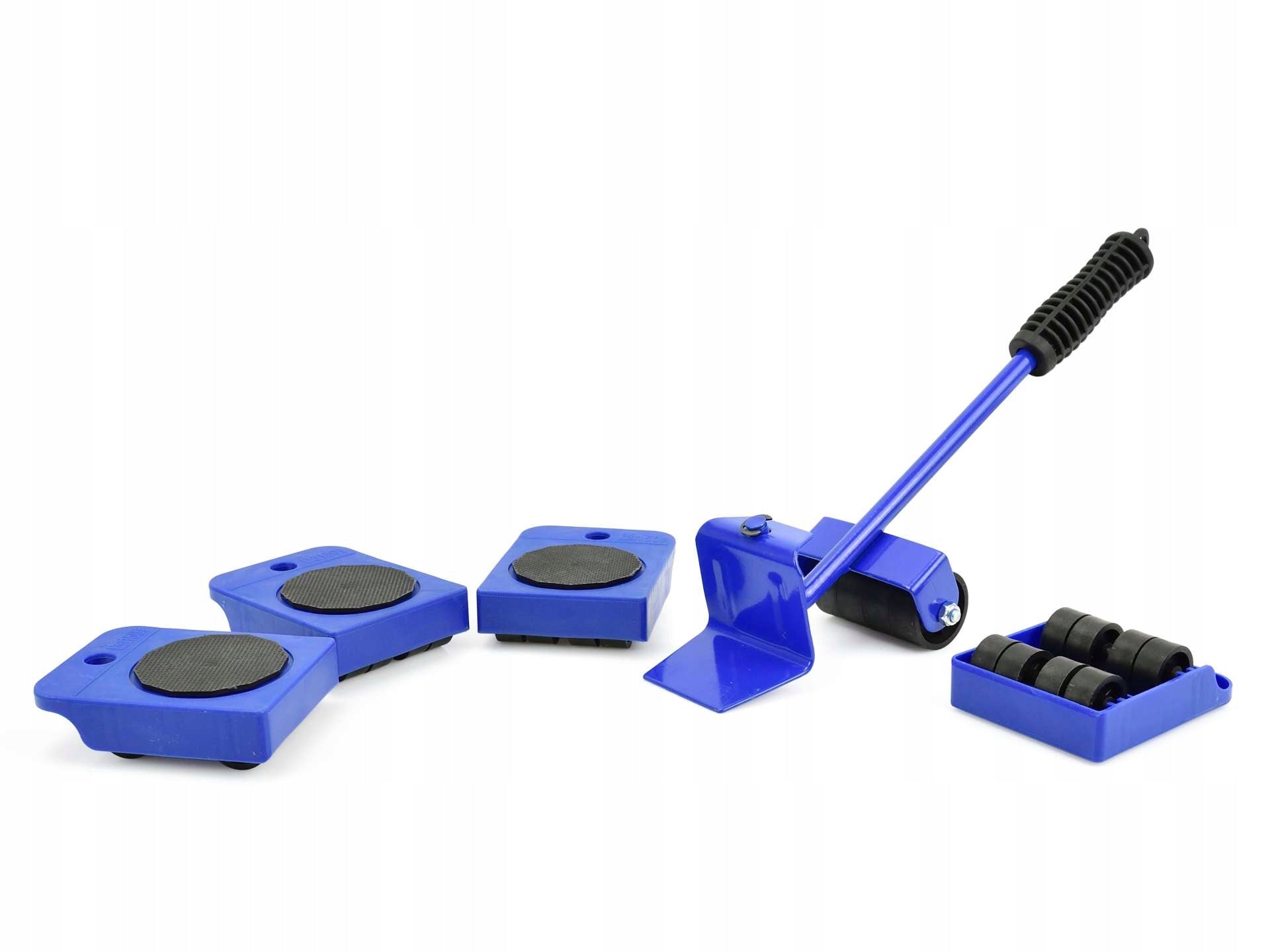 Geko FURNITURE TRANSPORT ROLLER SET 150 KG 5 ELEMENTS Maximum lifting height 1 mm