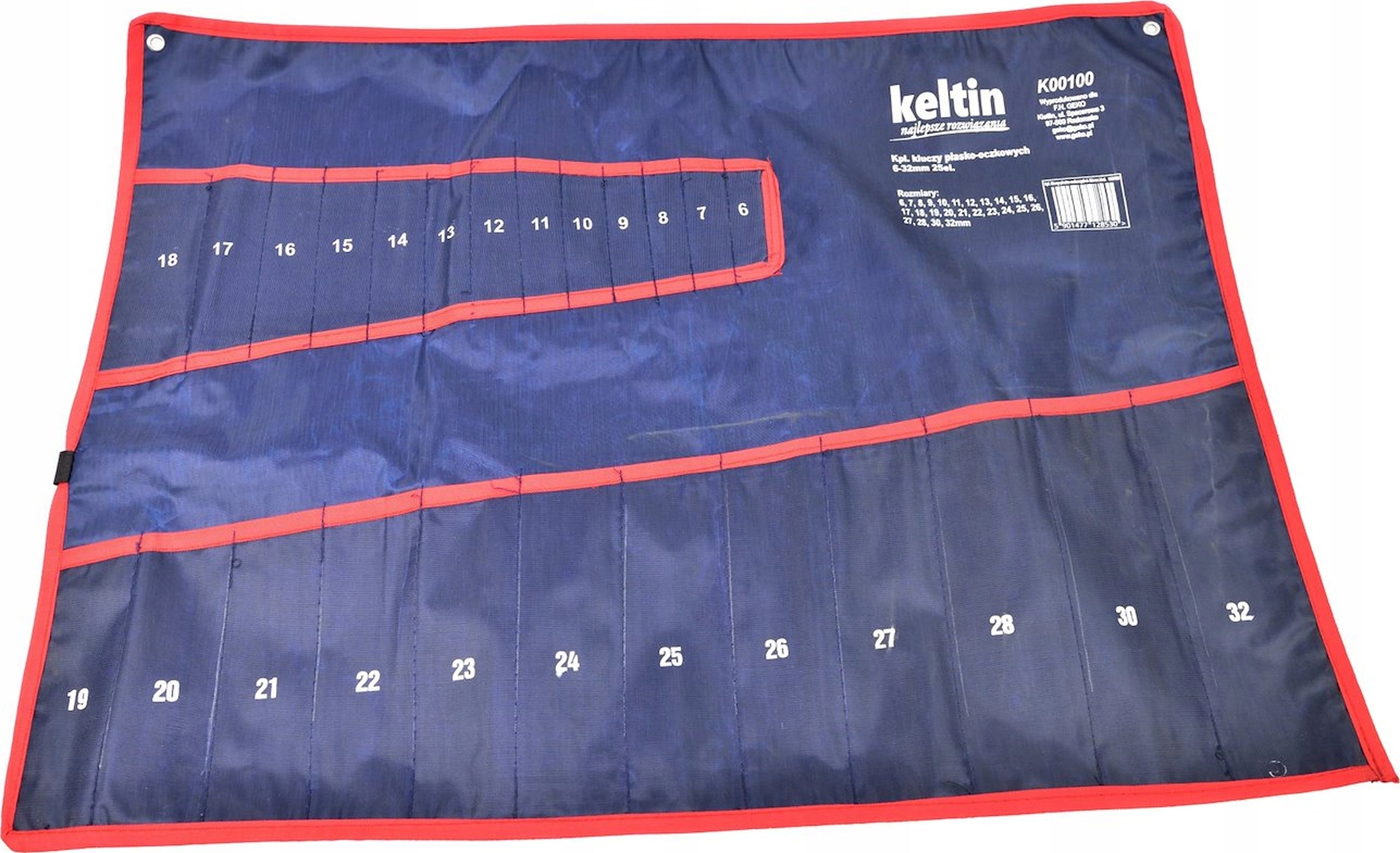 Geko Sheet cover for flat-eye wrenches 25 el. 6-32mm
