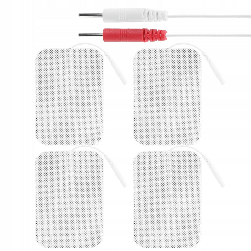 Gel electrodes TENS EMS 5x9 cm pads for electrostimulator 4 pcs