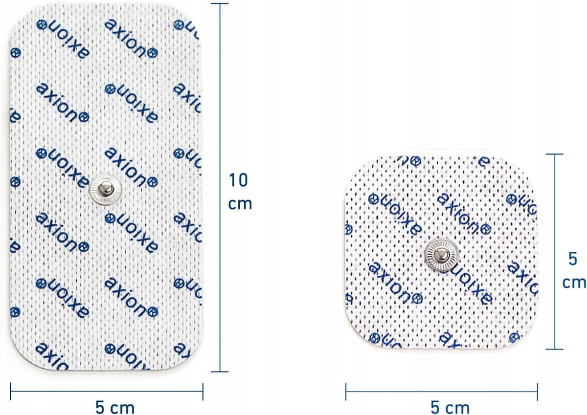 Gel electrodes TENS EMS Sanitas SEM 43 44 Beurer 16 pcs set 5x5 10x5cm Packaging status original