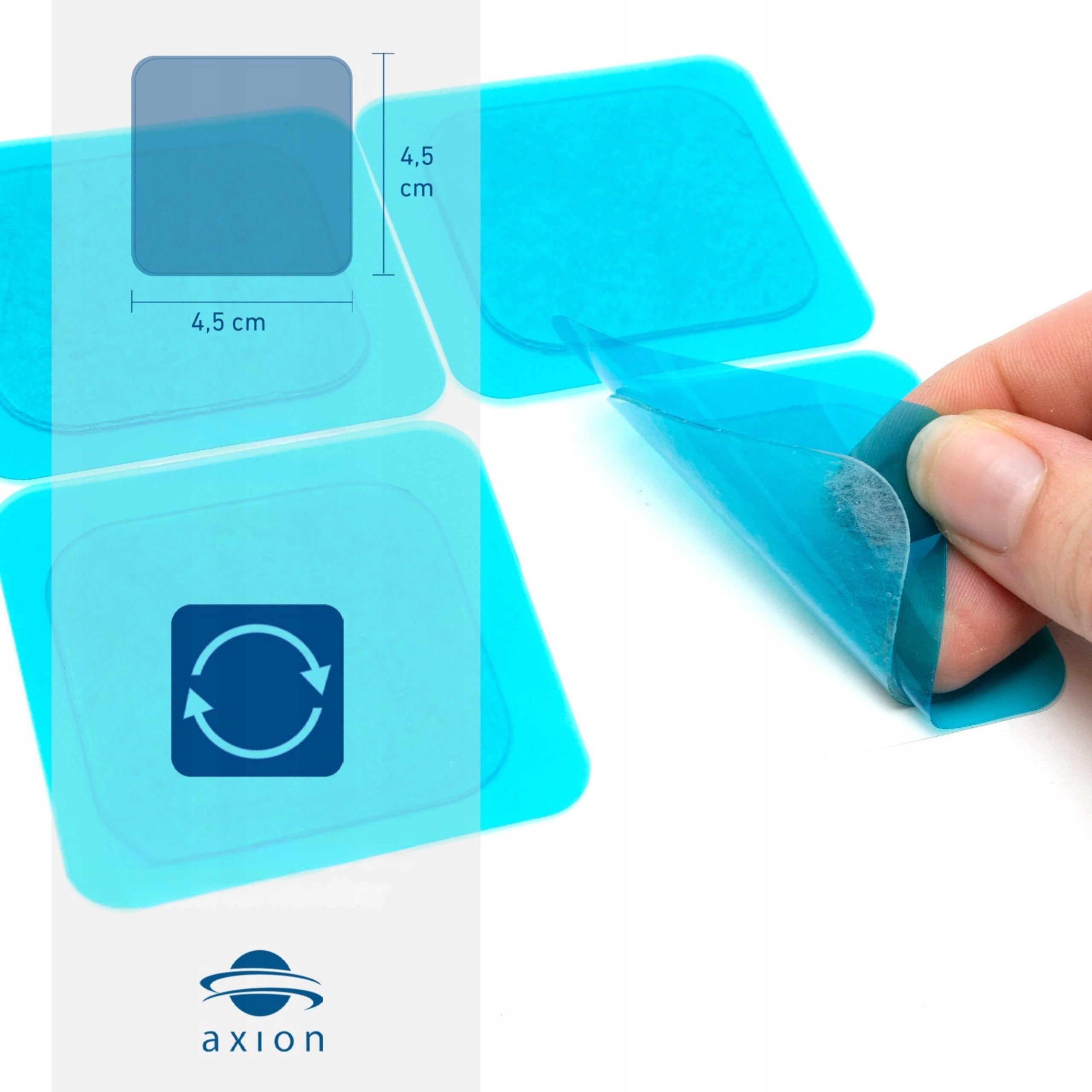 Gel pads for Beurer EM59 EM898 pcs gel electrodes TENS EMS axion Packaging status original