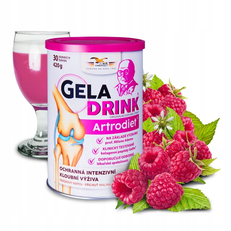 Geladrink Artrodiet - 420 g - powder Orange Brand Orling