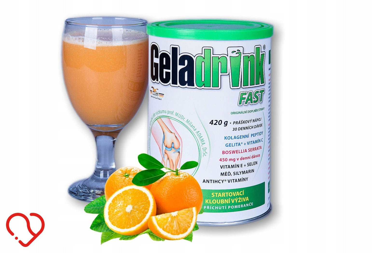 Geladrink Fast Orling 420 g Blackcurrant Powder