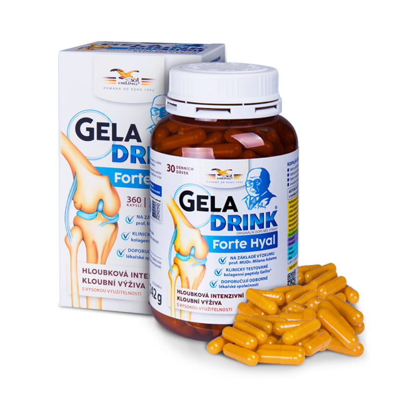 Geladrink Forte Hyal capsule Orling Expiration date not specified