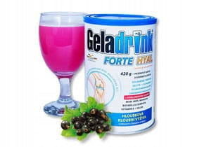 Geladrink Forte Hyal powder Blackcurrant