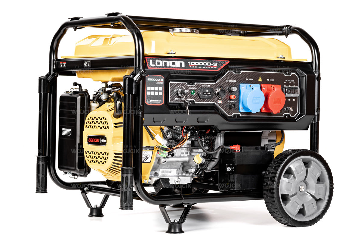 Generator set 10000W portable 3 phase LONCIN LC10000D-S Packaging status original