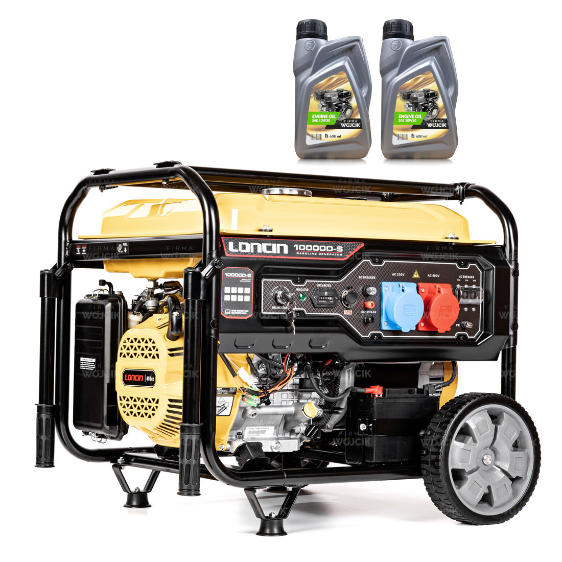 Generator set 10000W portable 3 phase LONCIN LC10000D-S