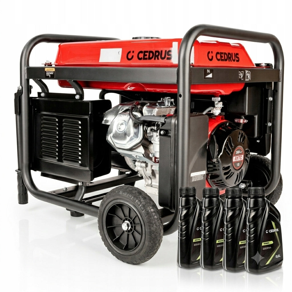 Generator set 5.5kW CEDRUS AG5-1F Single-phase AVR 4x FREEBIE