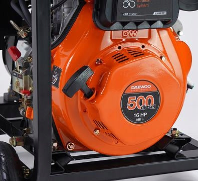 Generator set Diesel Daewoo DDAE9000DXE-3 6,3kW 230V 400V Manufacturer code DDAE9000DXE-3