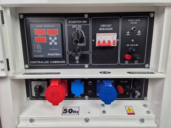 Generator set Diesel Machtmann 18000WD 400V 18 kVA Three-phase Brand Machtmann