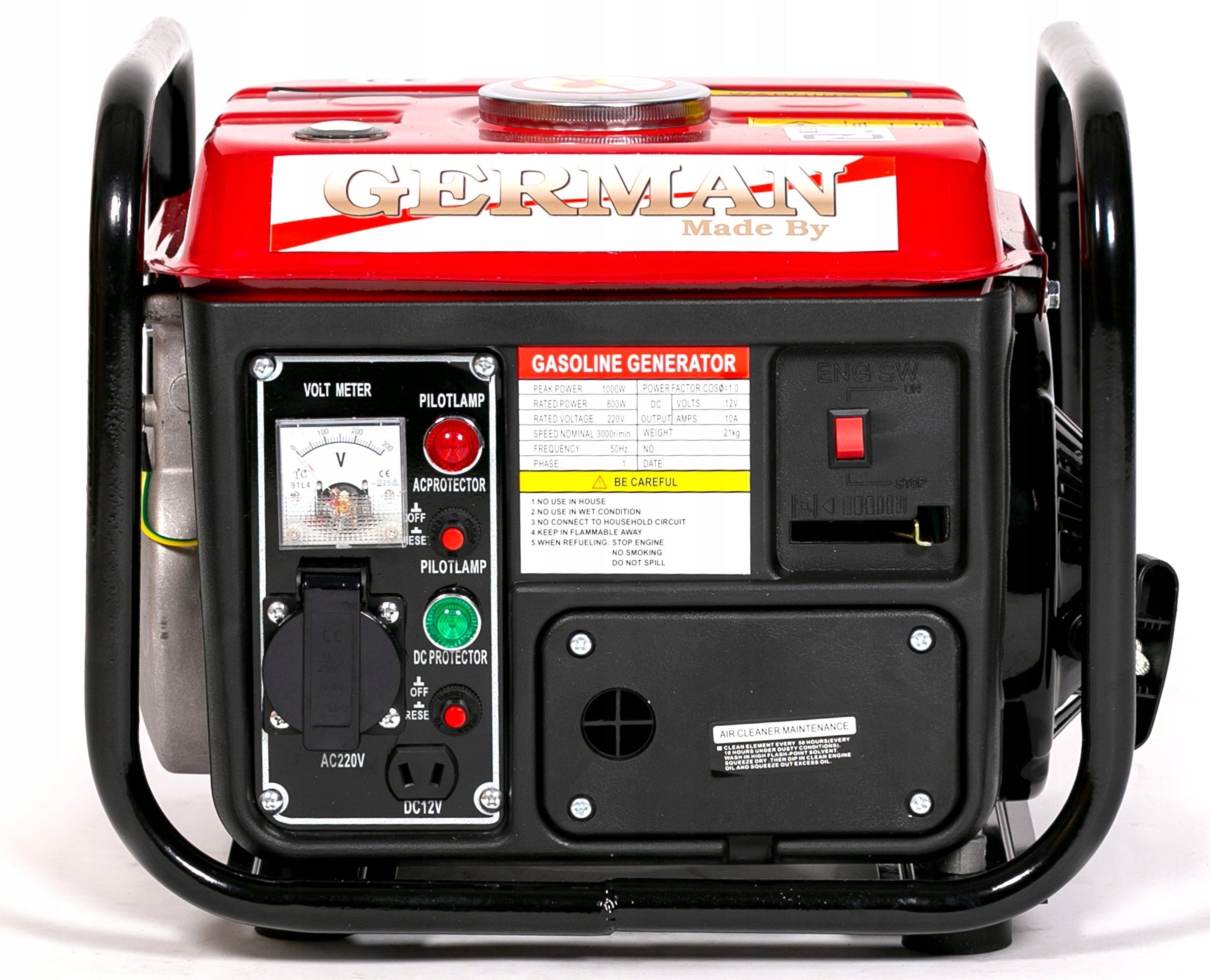 Generator set GERMAN 2200W portable 3HP Packaging status original