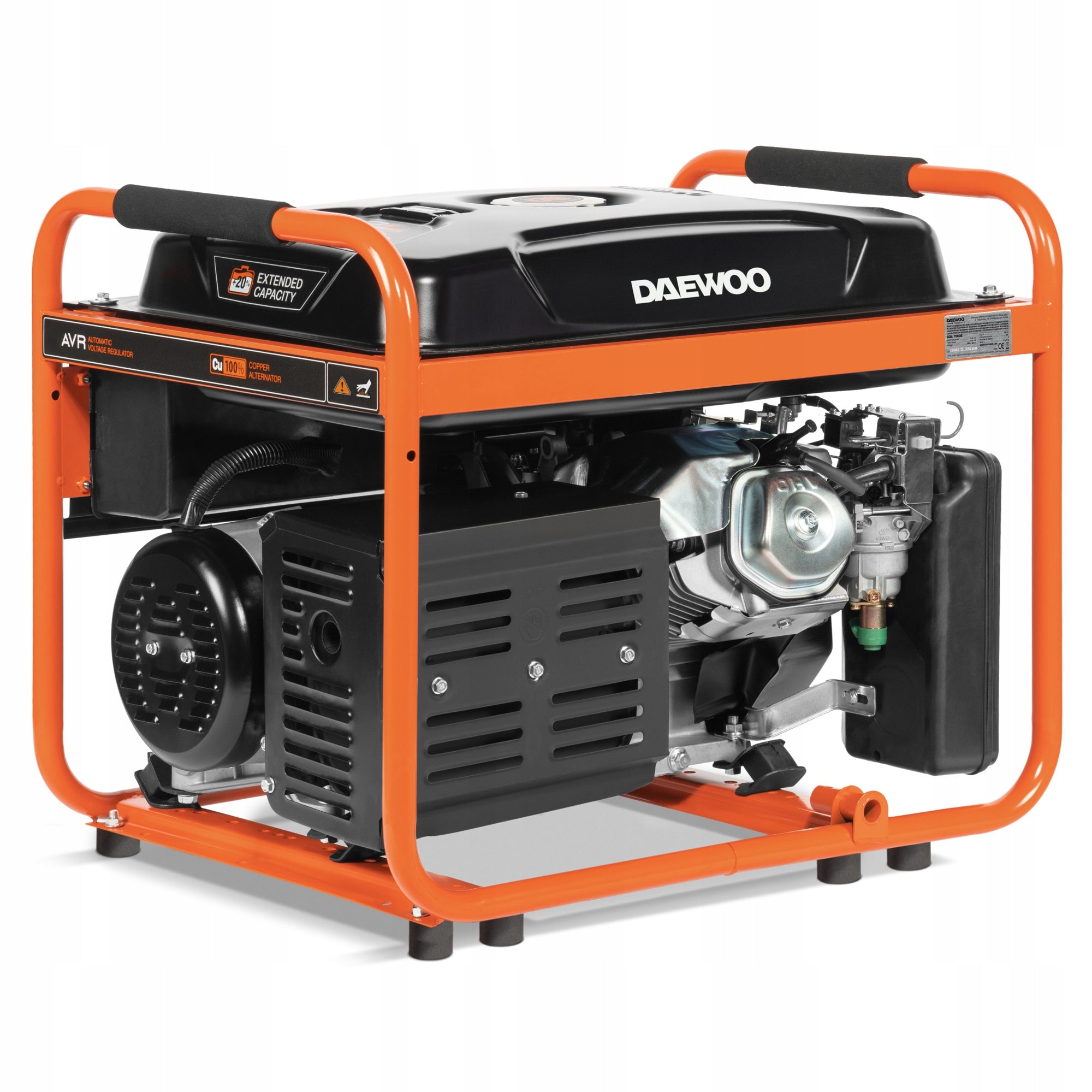 Generator set Generator DAEWOO GDA 7500E 6.5kW 15KM 230V E-start AVR Manufacturer code GDA 7500E