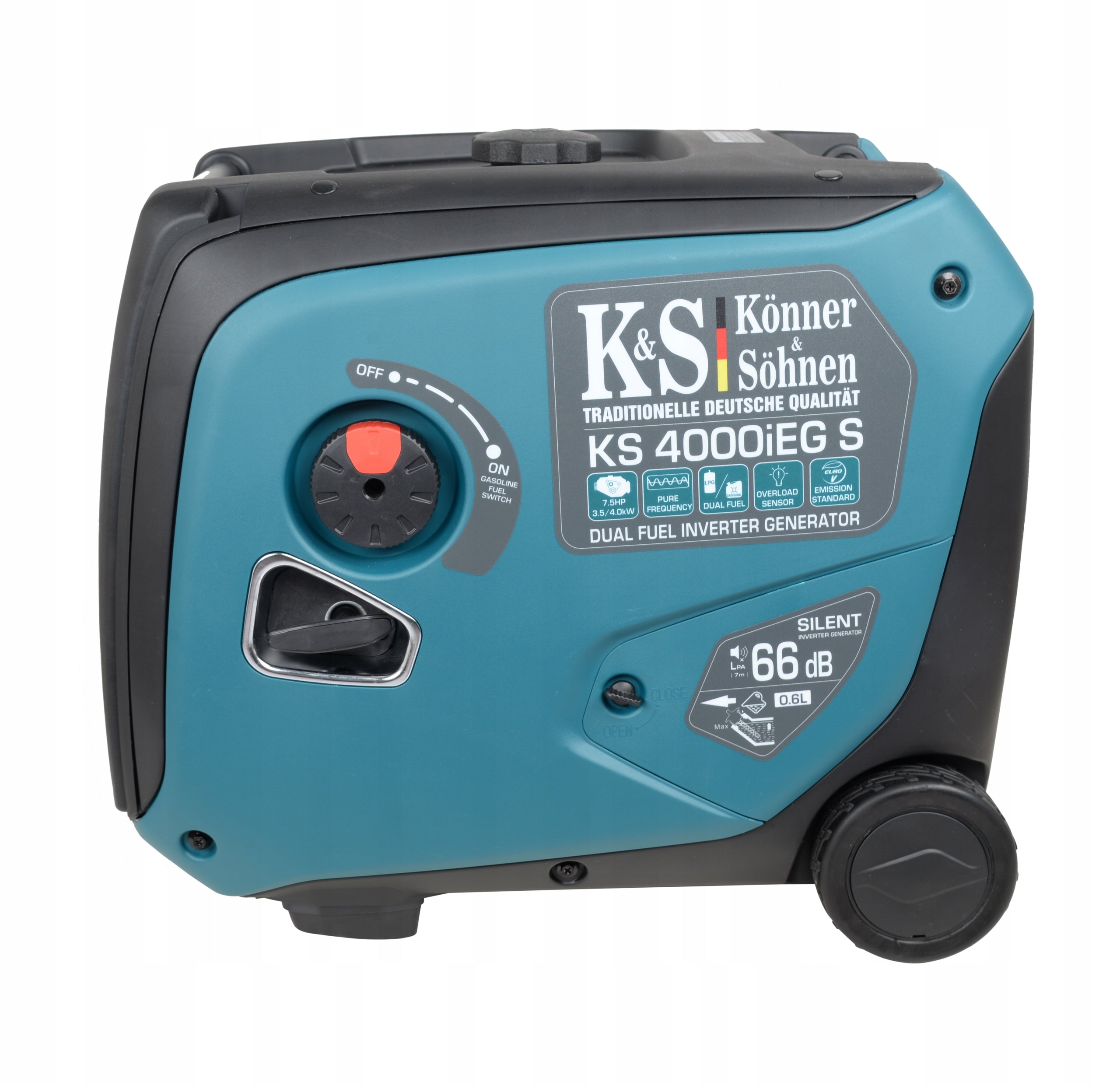 Generator set KS 4000iEG S inverter LPG/single phase petrol 4kW Manufacturer code KS 4000iEG S
