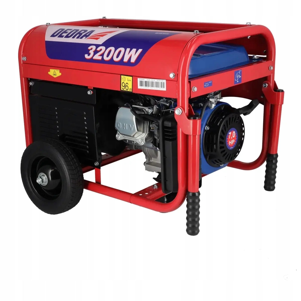 Generator set generator 230V Dedra 2,8kW max.3,2kW petrol DEGB3600K Packaging status original