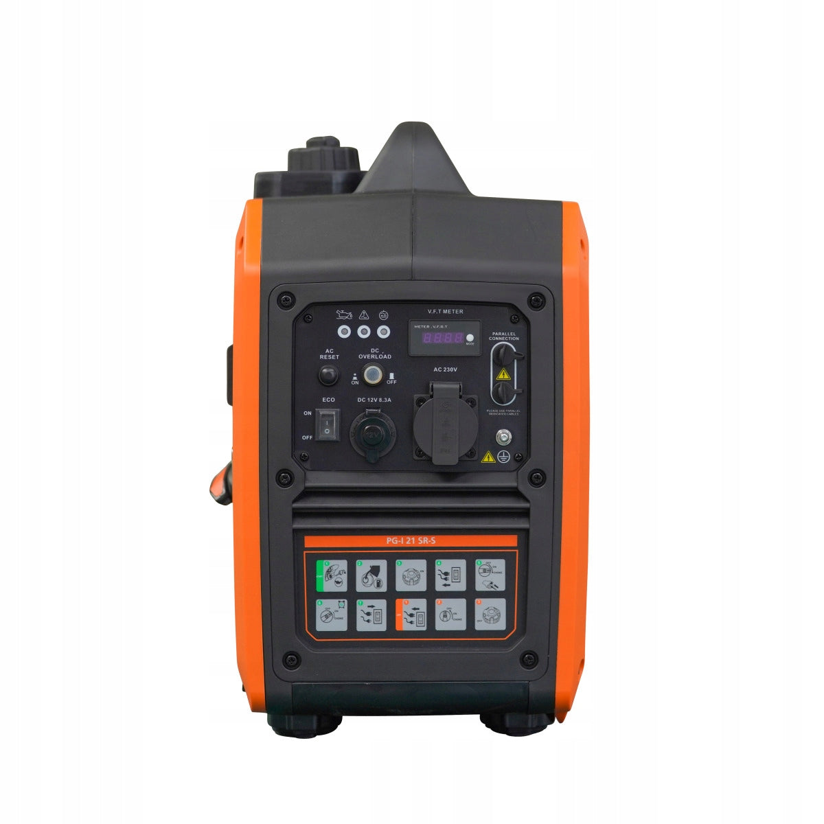 Generator set portable single-phase Unicraft 2000 W petrol Packaging status original