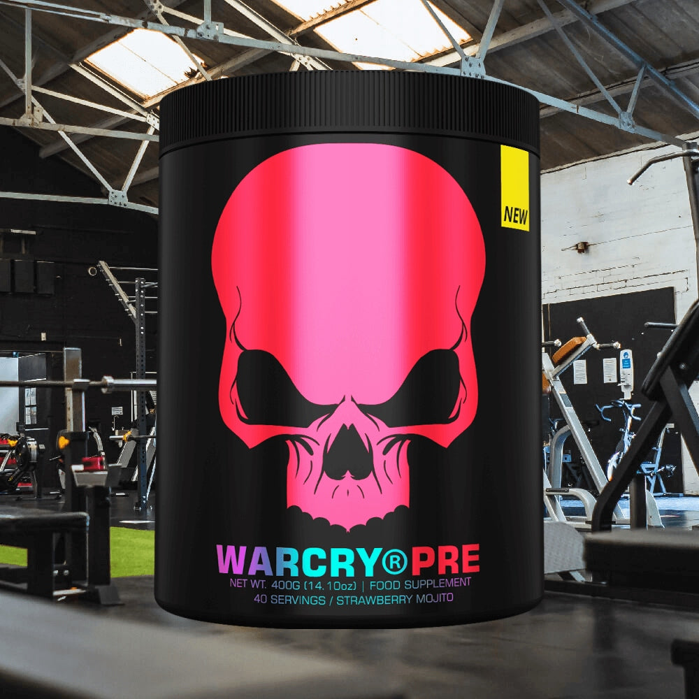 Genius Nutrition WARCRY Pre (400g) Strawberry Mojito Expiration date at least 3 months from the date of purchase