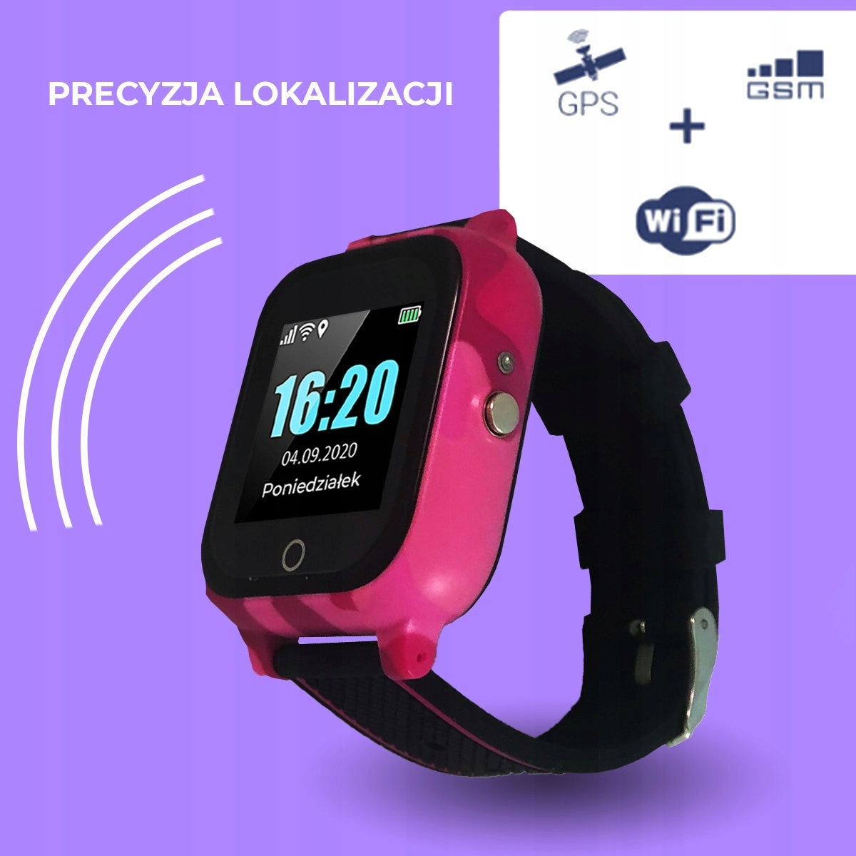 Gift for Children Smartwatch GPS: CALMEAN CARE Brand CALMEAN