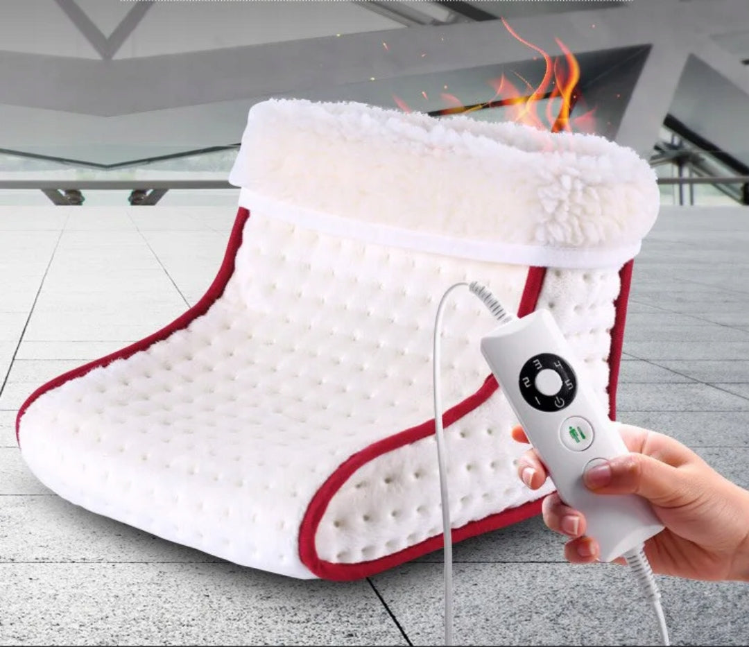 Gift for Grandma Grandpa Foot Warmer Electric Shoe with Remote Control 90W Medical device no