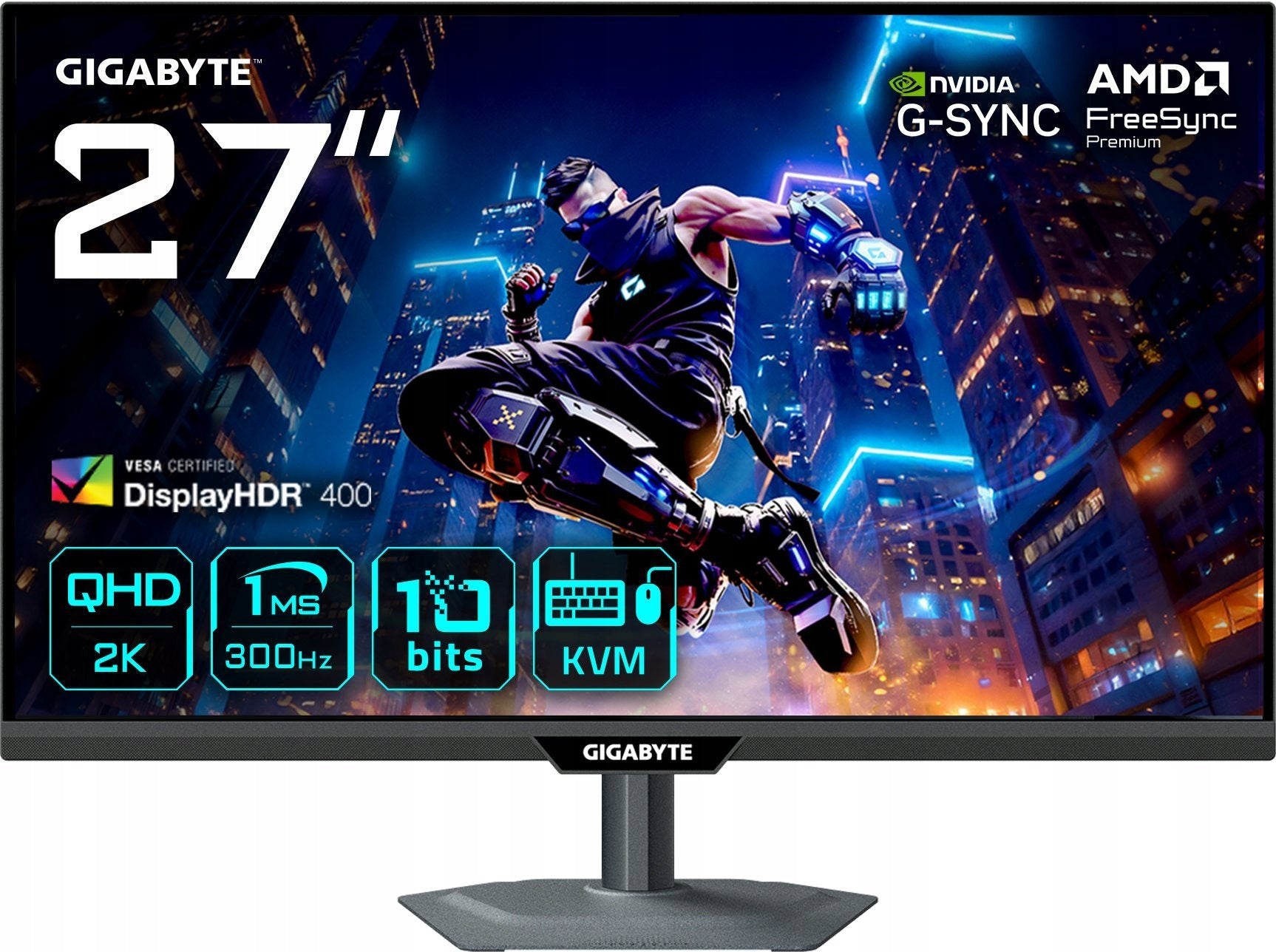 Gigabyte M27Q3 Monitor 2560 x 1440 (WQHD) 300 Hz IPs