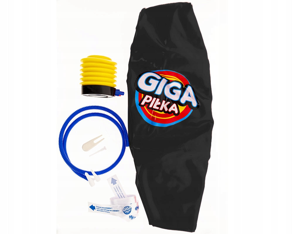 Gigapiłka - Black big ball - 2,5m circumference - for children from Epee Brand Epee