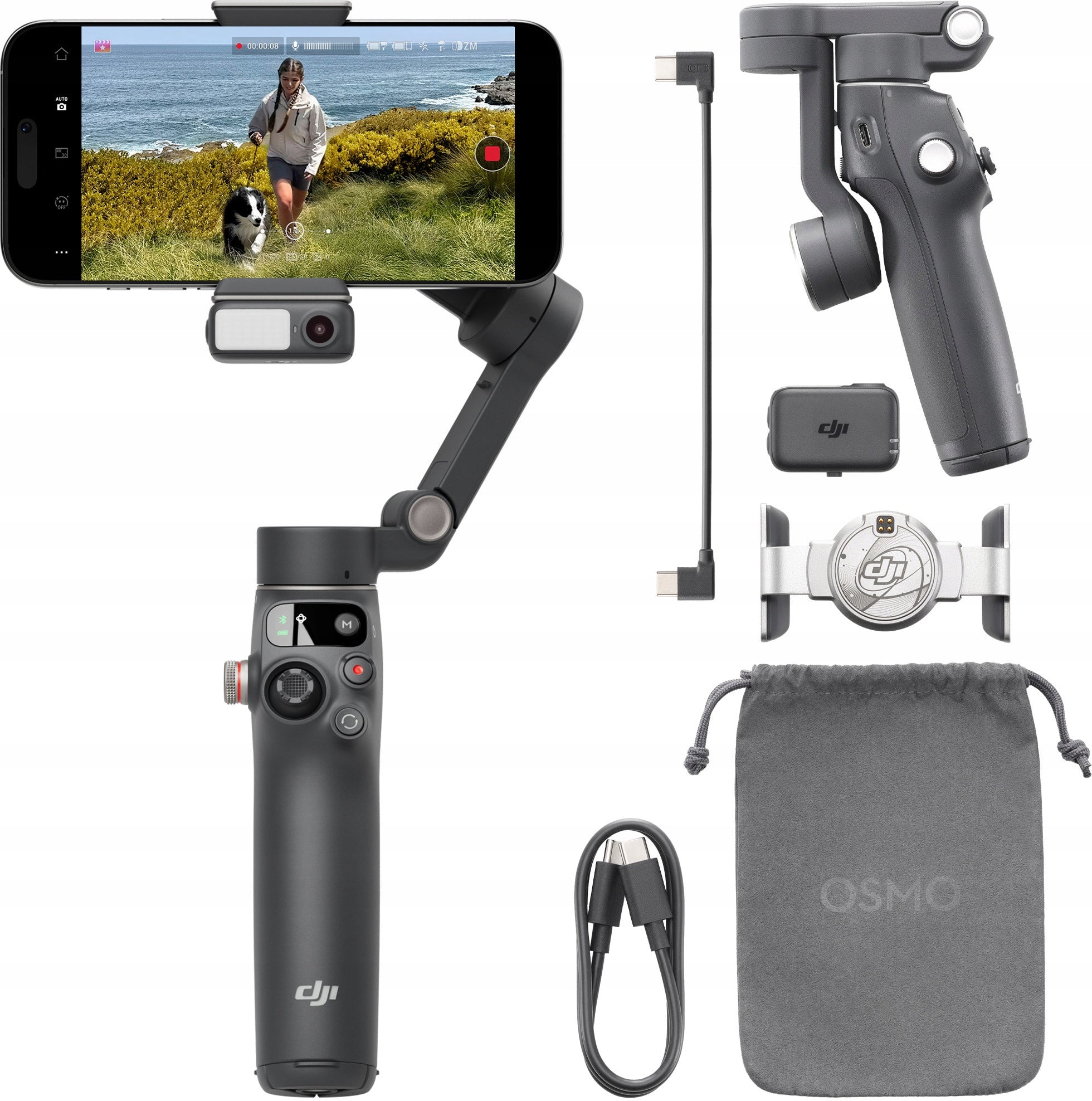 Gimbal DJI Osmo Mobile 7P Black