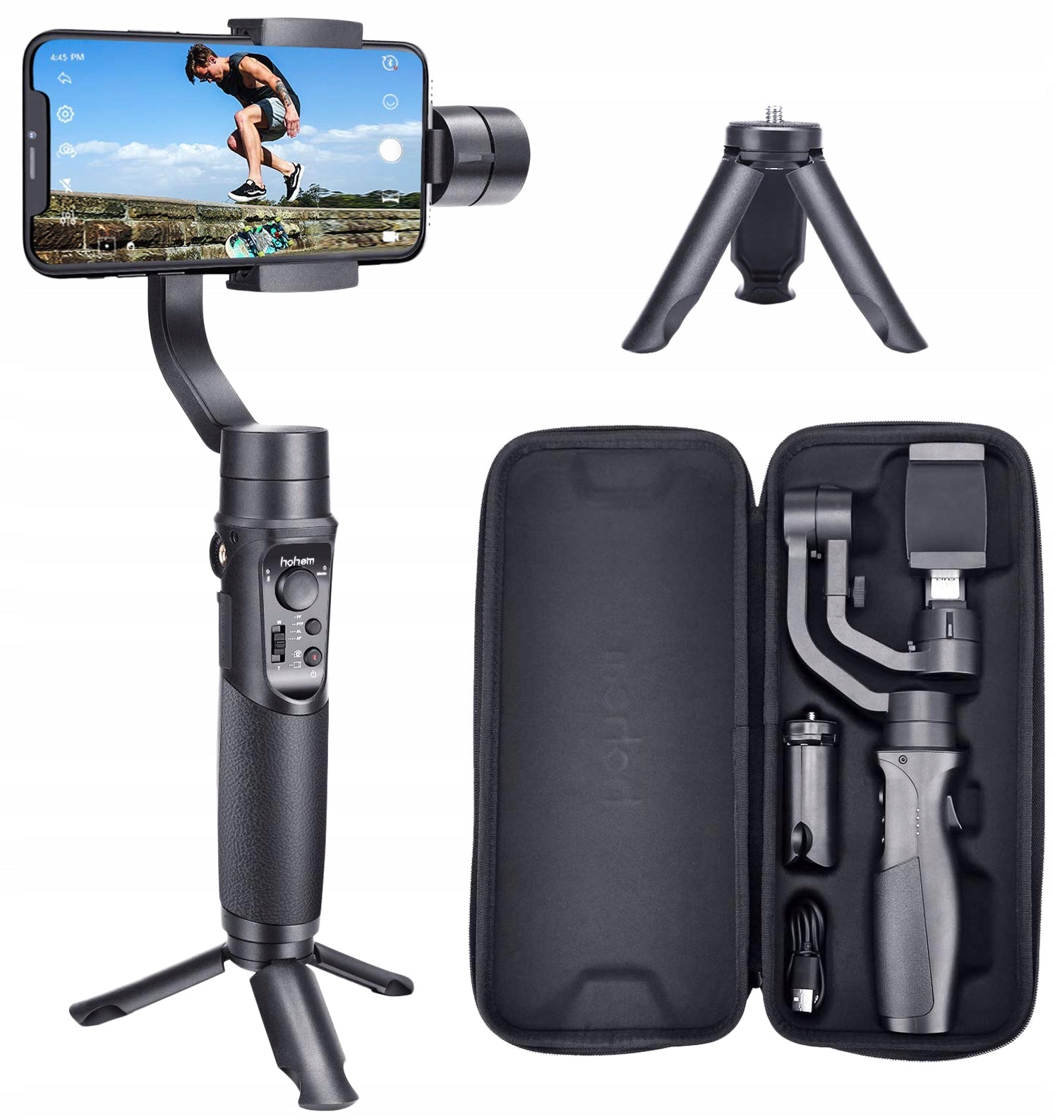Gimbal Hohem iSteady Mobile+ 3-Axis Stabilizer for Smartphone