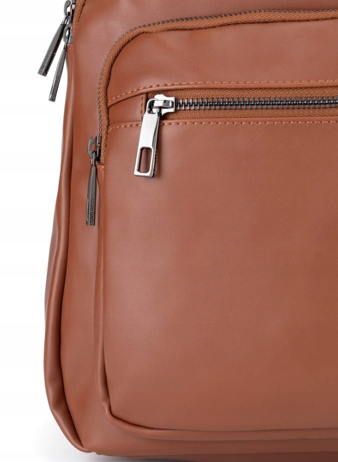Gino Rossi city backpack brown Manufacturer code GIN-K-018-CCC-06