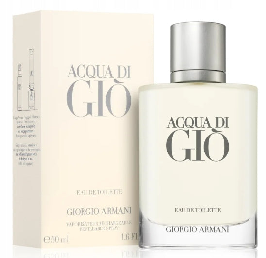 Giorgio Armani Acqua Di Gio 50ml EDT Eau De Toilette For Men