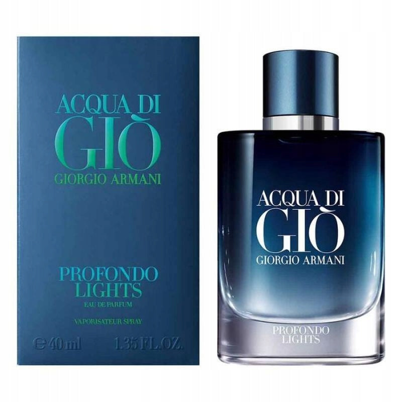 Giorgio Armani Acqua Di Gio Profondo Lights EDP 40ml – Perfumed Water Packaging status original