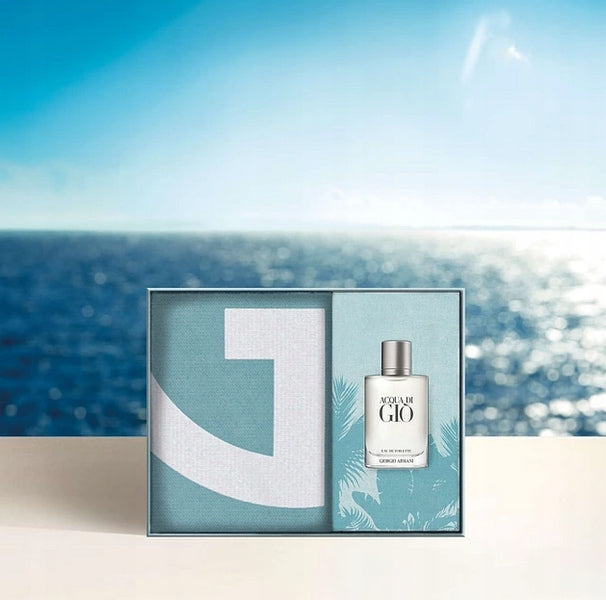 Giorgio Armani Acqua di Gio eau de toilette EDT 100 ml + Towel Set Brand Giorgio Armani