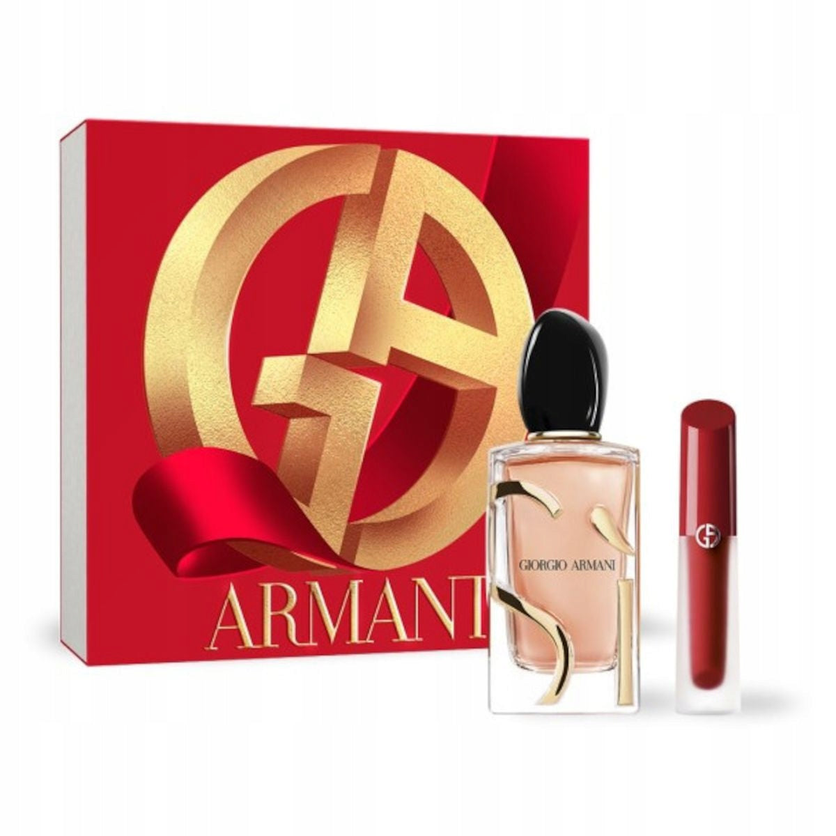 Giorgio Armani Si Intense 100ml Eau de Parfum + 4ml lip gloss Set