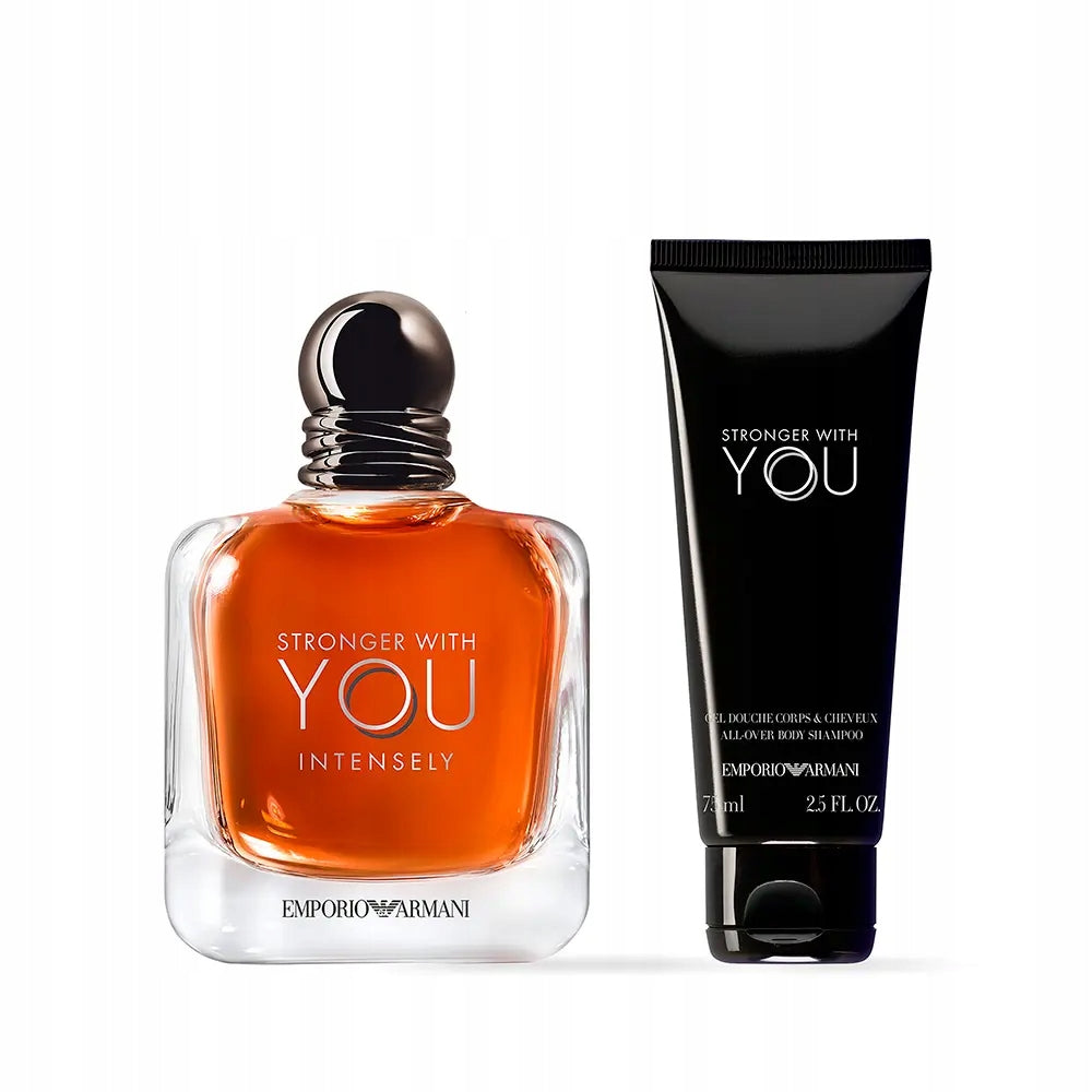Giorgio Armani Stronger With You Intensely Men's Set: Perfumed Water Brand Giorgio Armani