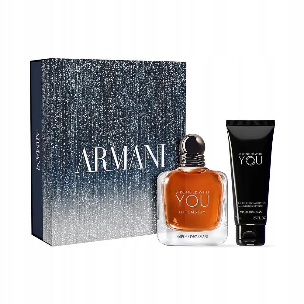 Giorgio Armani Stronger With You Intensely Men's Set: Perfumed Water