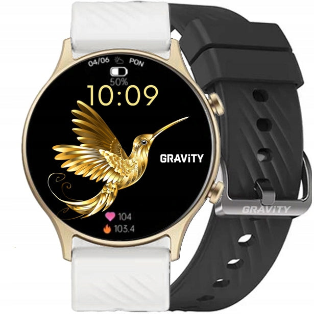 Girls' watch SMARTWATCH GRAVITY WITH CONVERSATIONS GAME SLEEP SET OF 3 STRIPES EAN (GTIN) 5905258708607