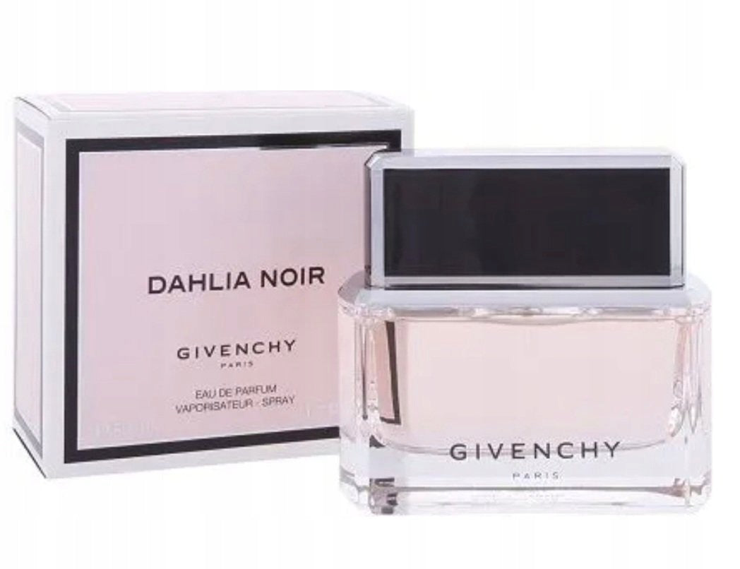 Givenchy Dahlia Noir 50 ml EDP vintage formula 2015 Manufacturer code 5Q01 (2015-03 prod.)