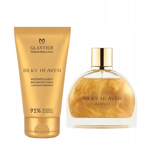 Glantier Silky Heaven Gift Set: Perfume + Lotion
