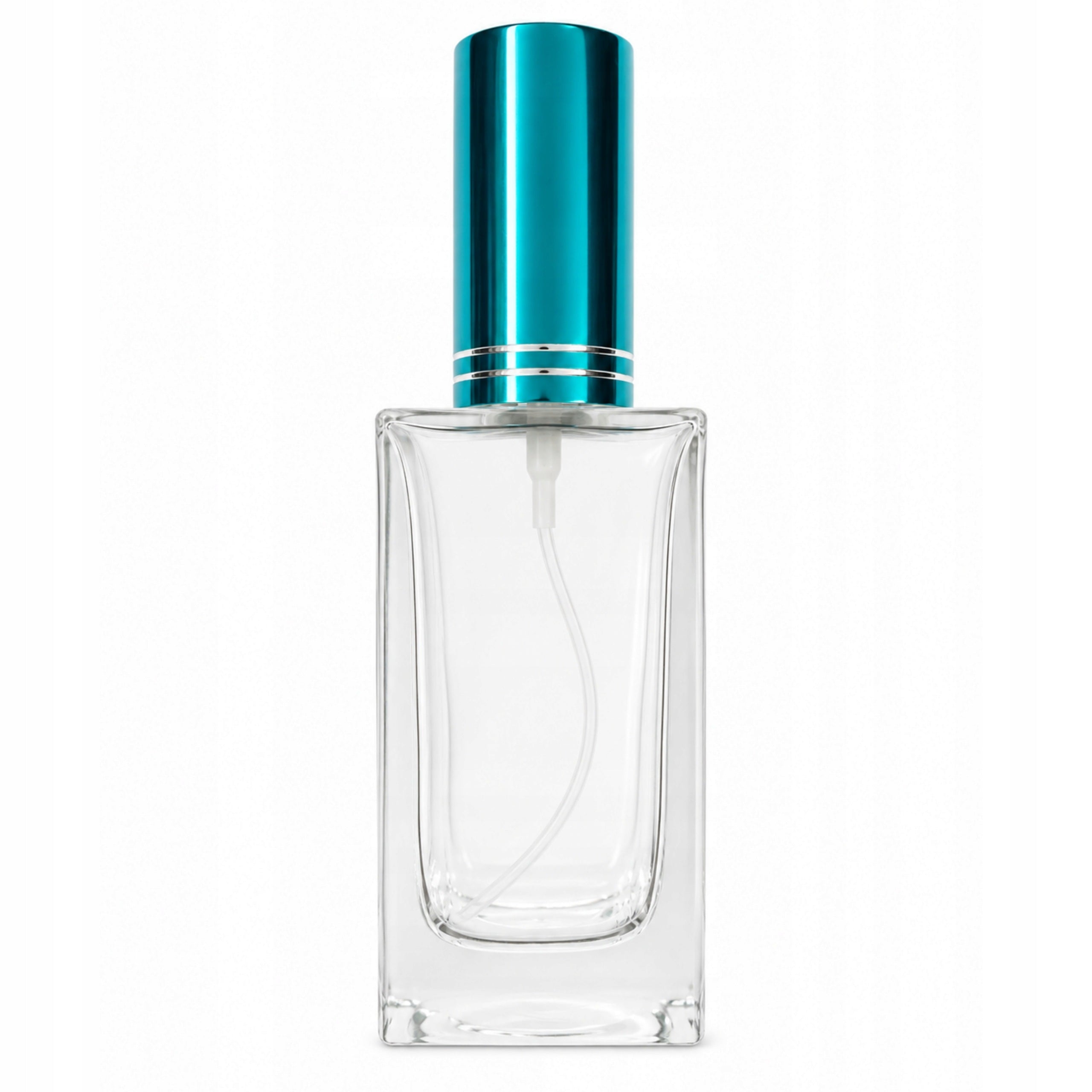 Glass Bottle for Perfumes Bottle with Screw-Down Atomizer Felipe Blue 50ml