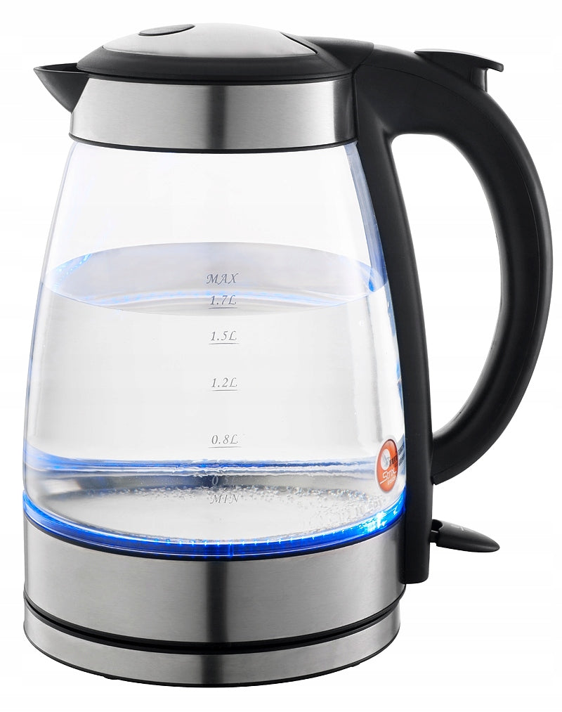 Glass Electric Kettle CAS-07 ART Backlit LED Steel 1,7l Manufacturer code ARTCAS-07