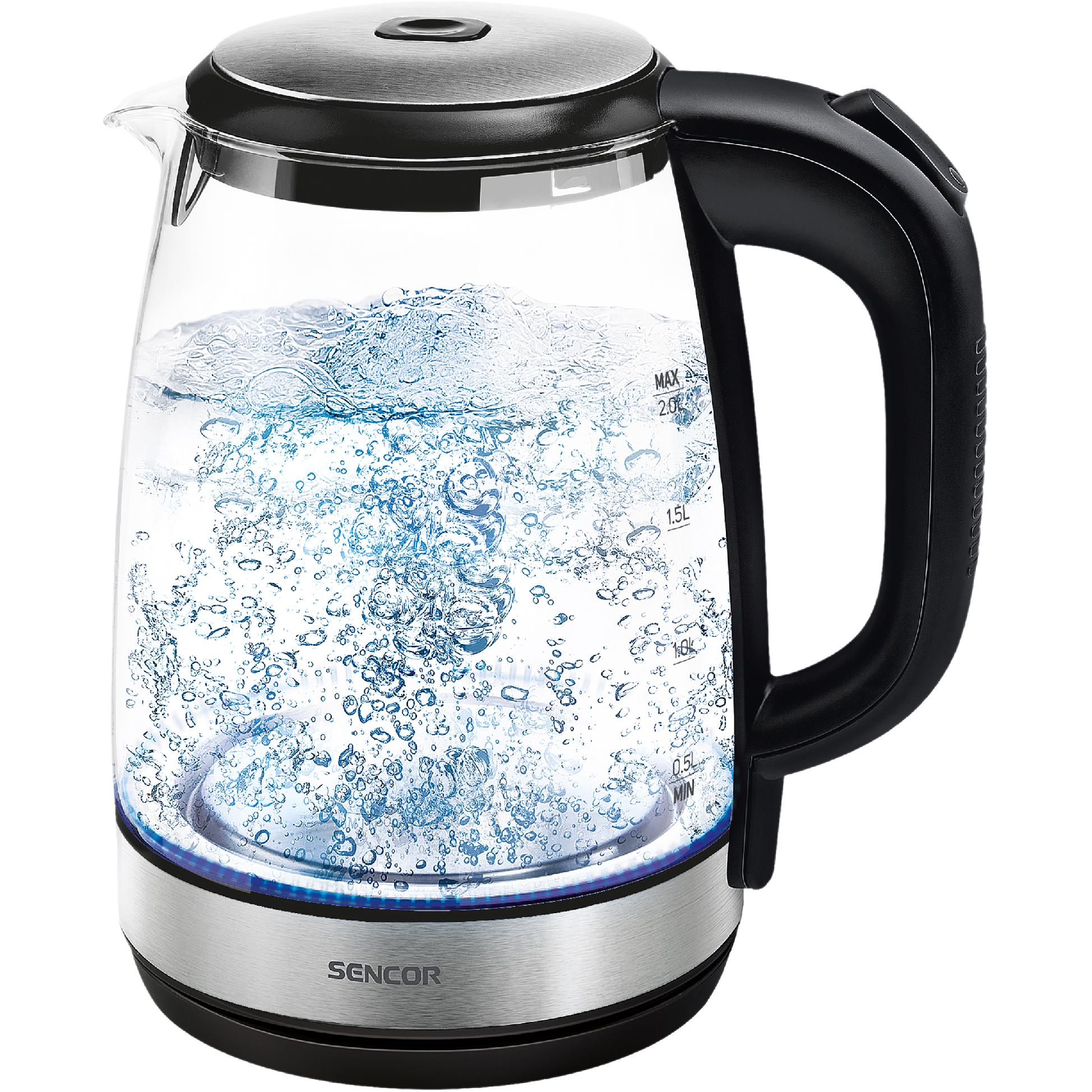 Glass Electric Kettle Sencor SWK 2080BK 2L